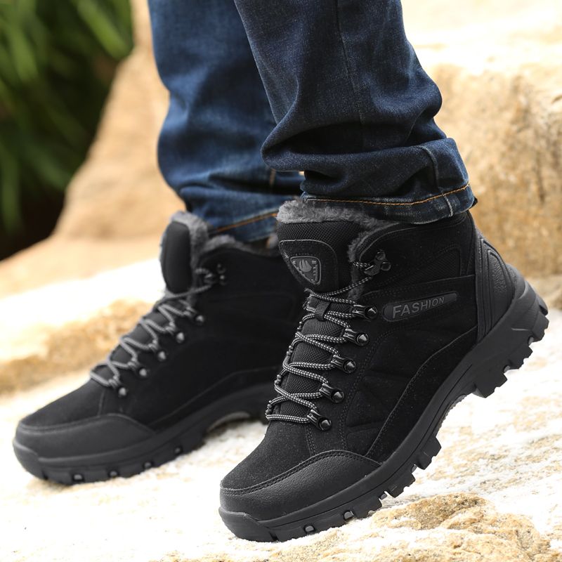 Buty Zimowe Męskie Driss - Zielony