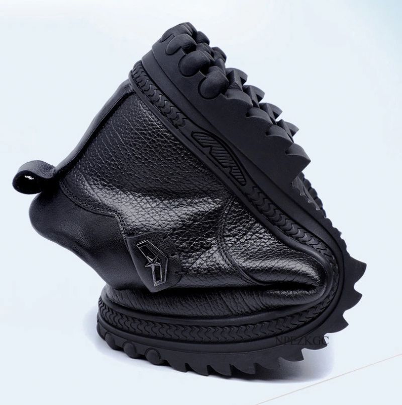Buty Zimowe Męskie Galius - Czarny