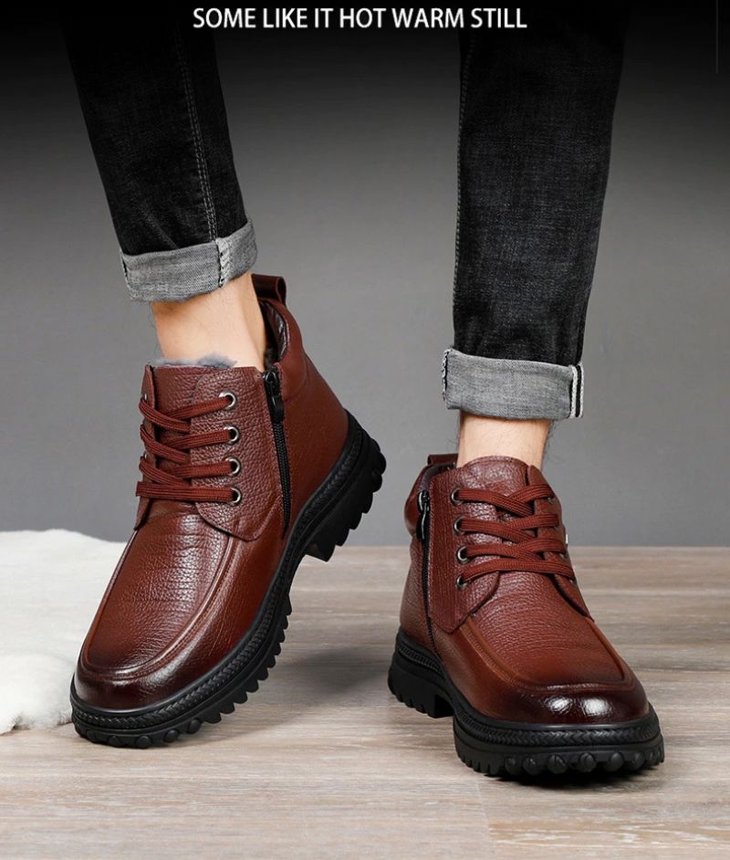 Buty Zimowe Męskie Galius - Czarny