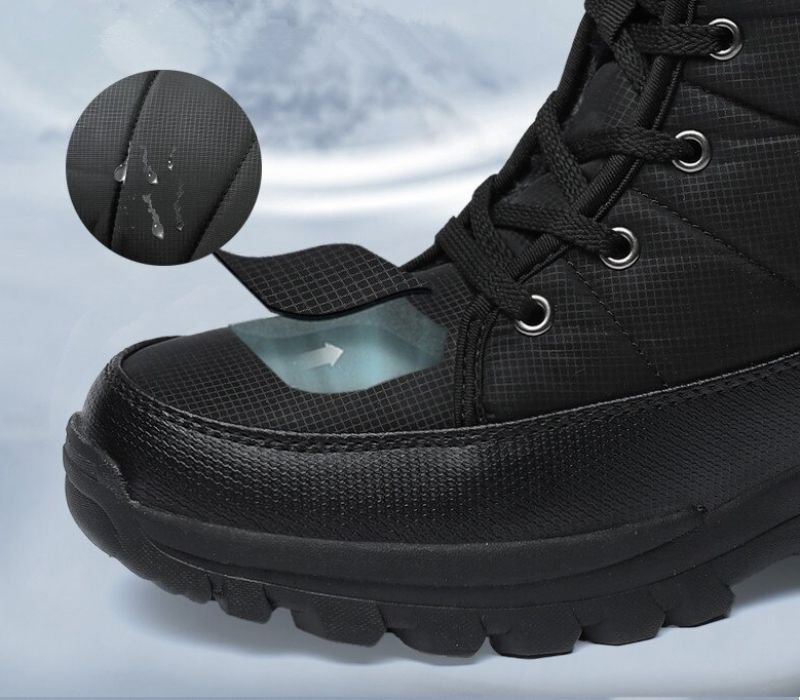 Buty Zimowe Męskie Goros - Szary