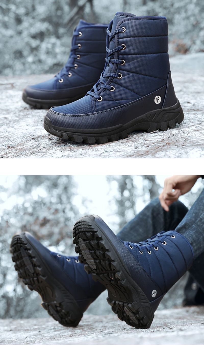 Buty Zimowe Męskie Goros - Szary