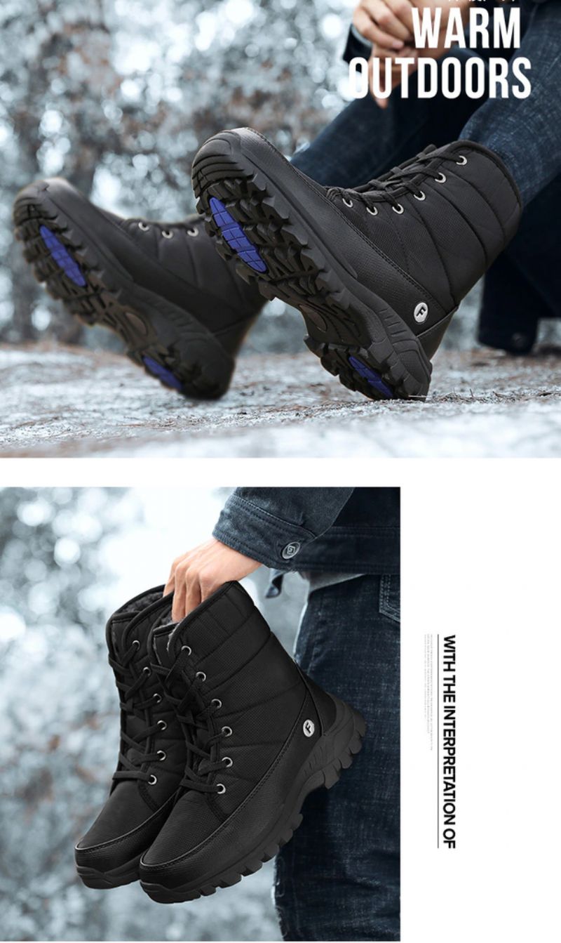 Buty Zimowe Męskie Goros - Szary