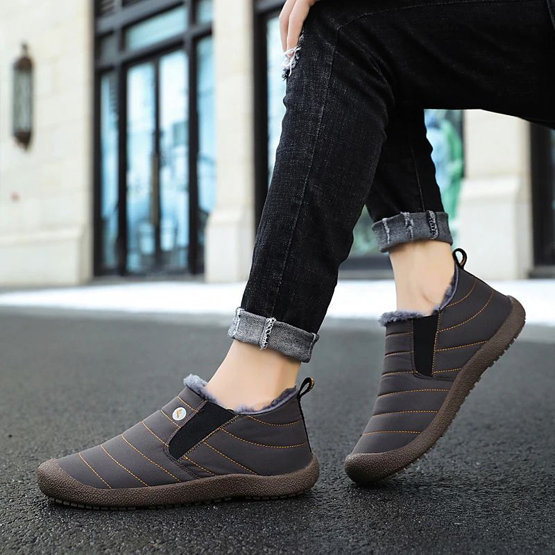 Buty Zimowe Męskie Graham - Kawa