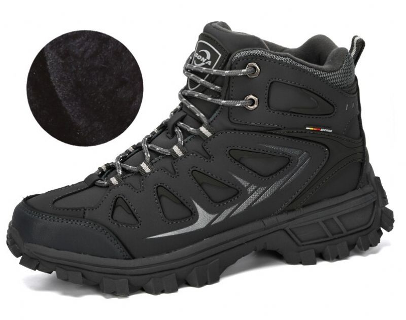 Buty Zimowe Męskie Hayden - Czarny