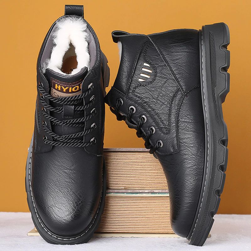 Buty Zimowe Męskie Heracles - Czarny