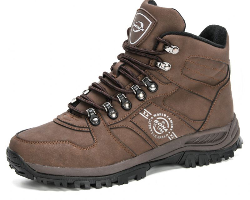 Buty Zimowe Męskie Jayden - Kawowy