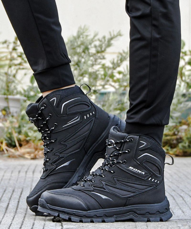 Buty Zimowe Męskie Josiah - Beżowy