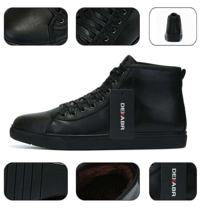 Buty Zimowe Męskie Kintaro - Czarny
