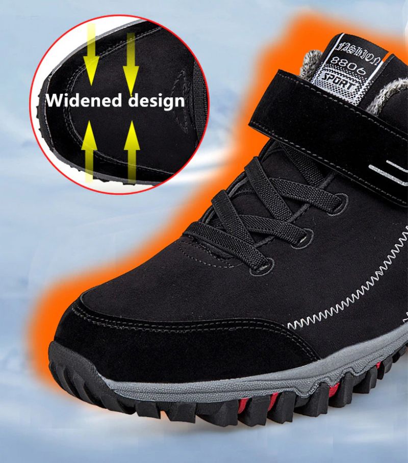 Buty Zimowe Męskie Koda - Czarne