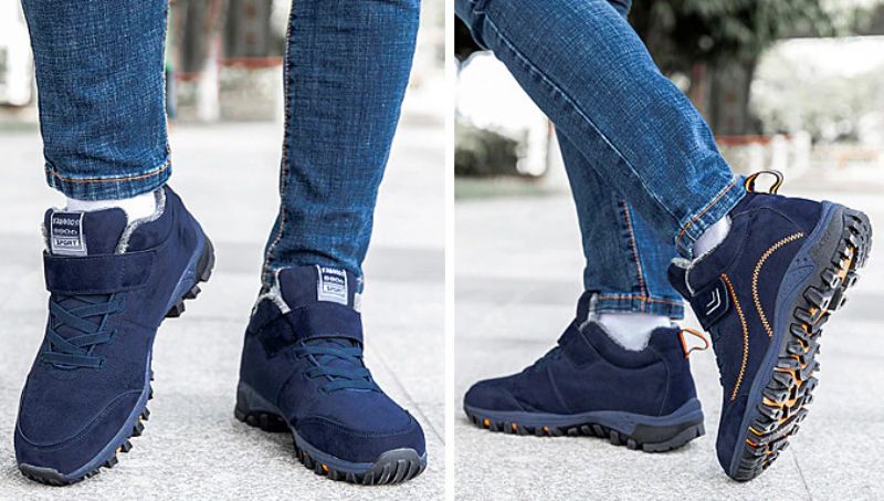 Buty Zimowe Męskie Koda - Czarne