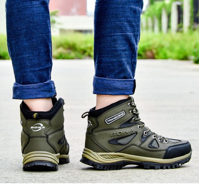 Buty Zimowe Męskie Nathaniel - Czarny