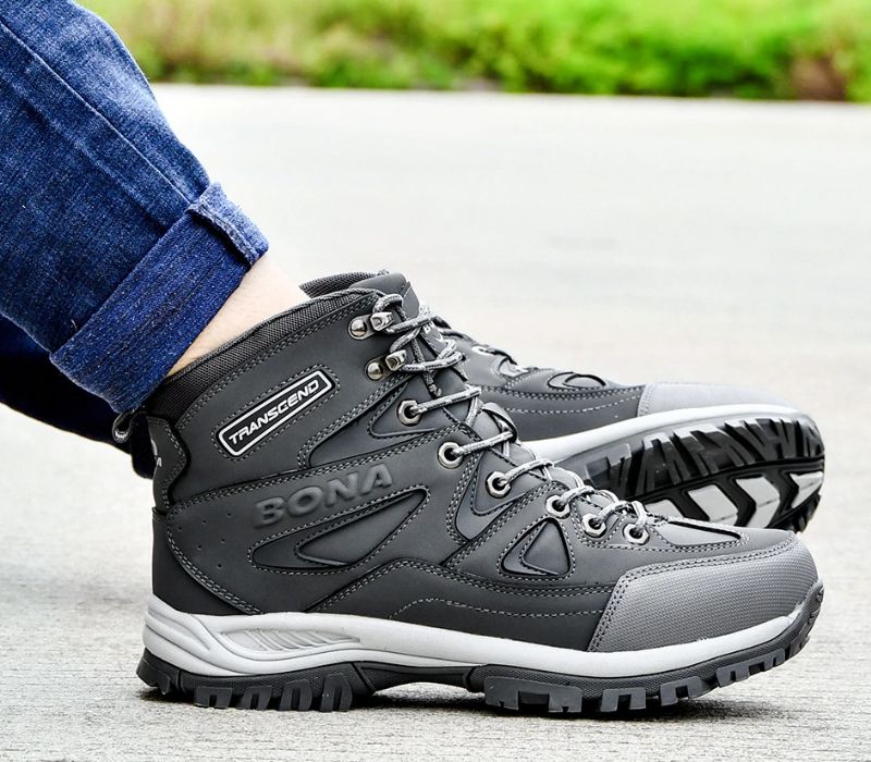Buty Zimowe Męskie Nathaniel - Czarny
