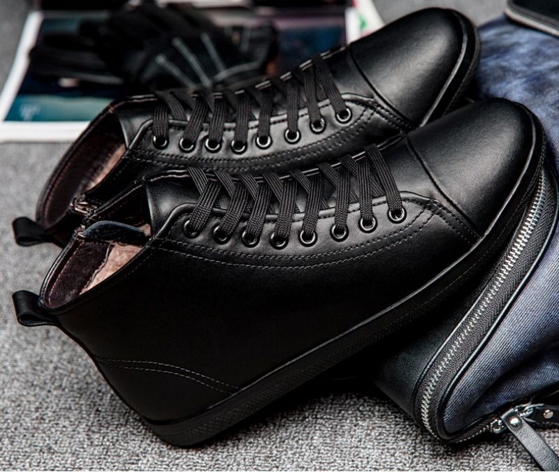 Buty Zimowe Męskie Olaf - Niebieski