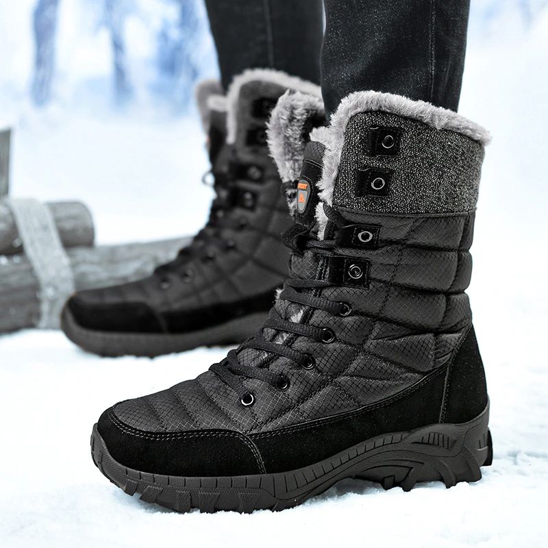 Buty Zimowe Męskie Ray - Szary
