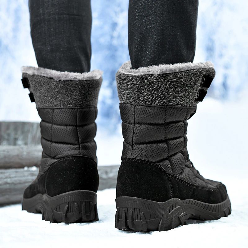 Buty Zimowe Męskie Ray - Szary