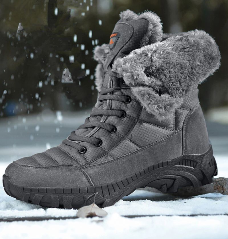 Buty Zimowe Męskie Ray - Szary