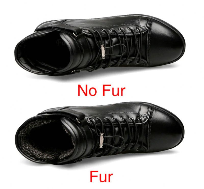 Buty Zimowe Męskie Sharp - Czarny