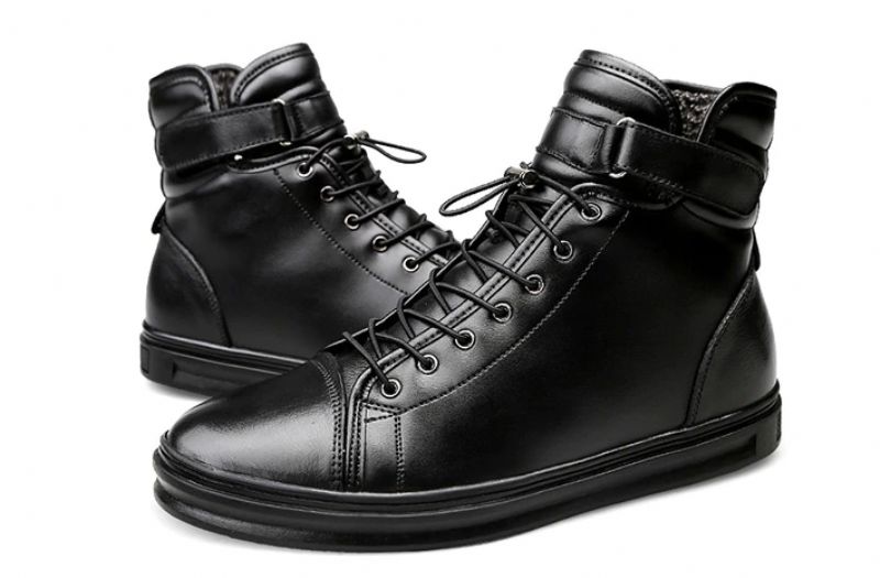 Buty Zimowe Męskie Sharp - Czarny