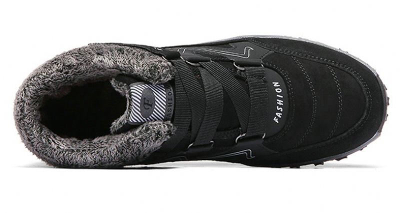 Buty Zimowe Męskie Yeti - Czarny