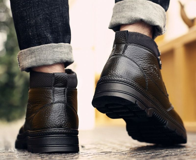 Buty Zimowe Męskie Zappacosta - Czarny