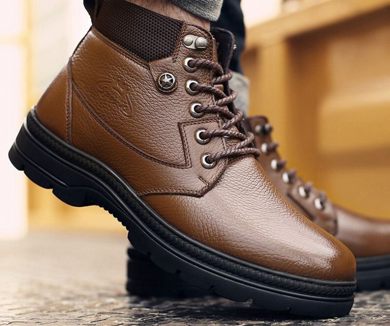 Buty Zimowe Męskie Zappacosta - Czarny