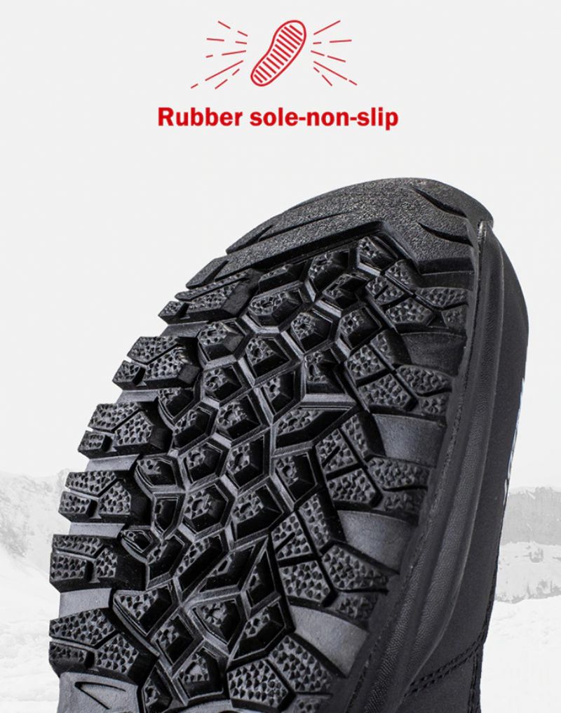 Buty Zimowe Sanchez Męskie - Czarny