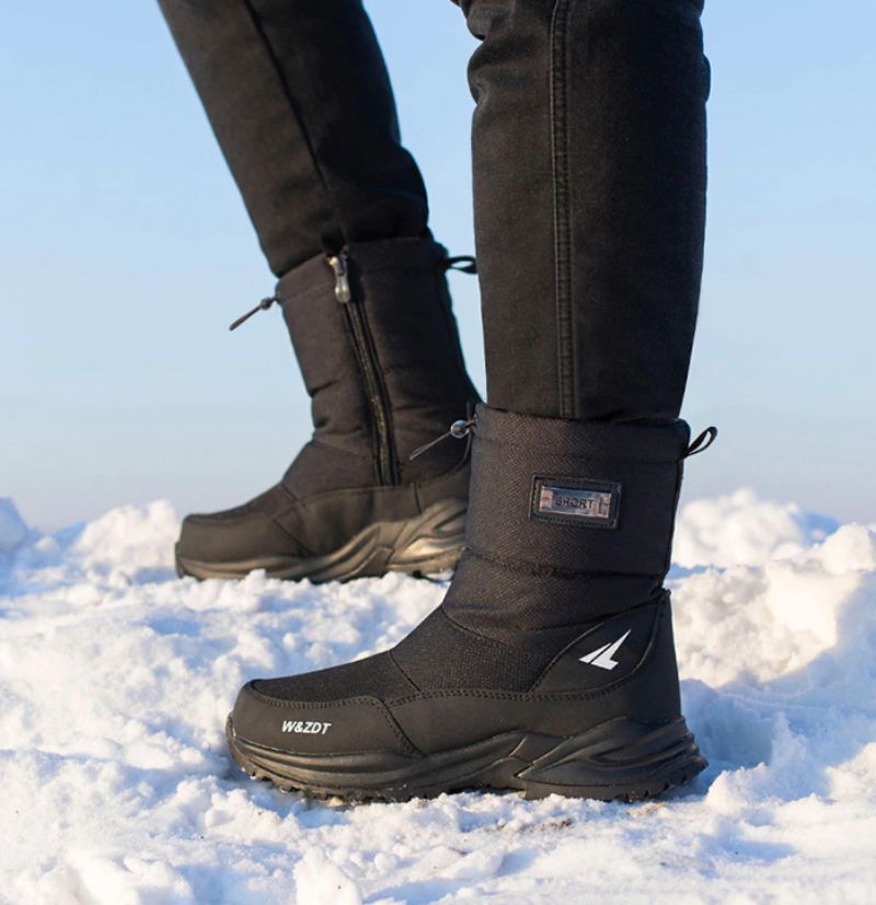 Buty Zimowe Sanchez Męskie - Czarny
