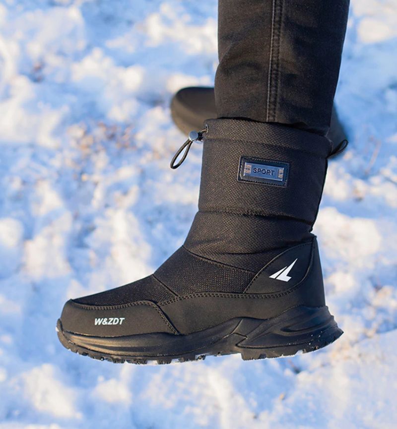 Buty Zimowe Sanchez Męskie - Czarny
