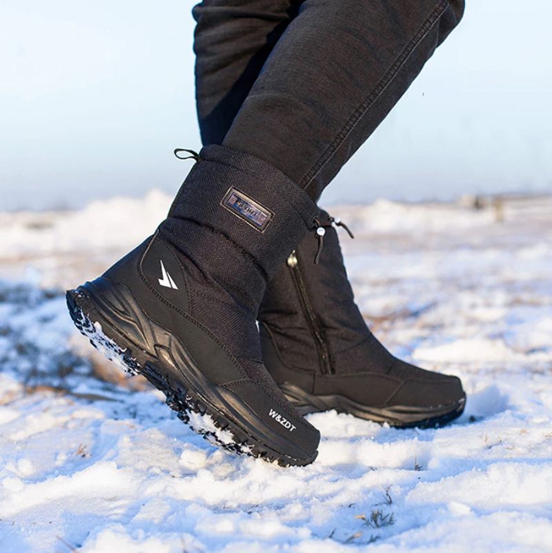 Buty Zimowe Sanchez Męskie - Czarny