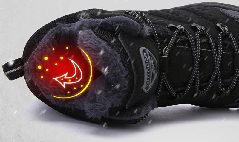 Buty Zimowe Tumbes Męskie - Czarny