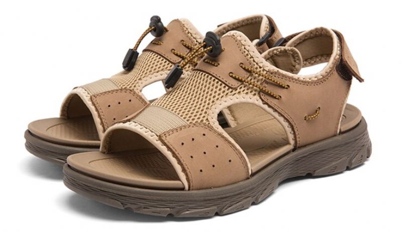 Cacique Męskie Sandały Trekkingowe - Khaki