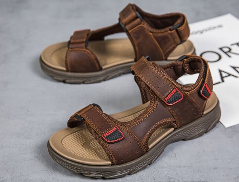 Cacique Męskie Sandały Trekkingowe - Khaki