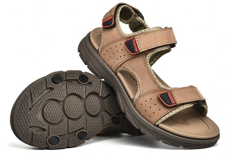 Cacique Męskie Sandały Trekkingowe - Khaki