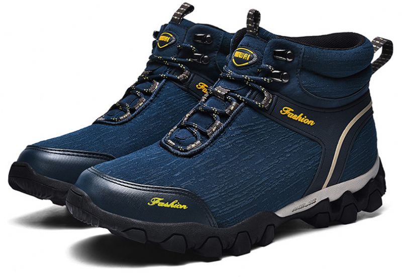 Cadill Męskie Buty Śnieżne - Niebieski