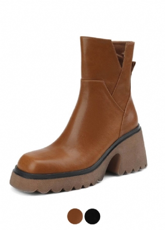 Camacho Damskie Buty Biurowe Na Platformie Do Kostki
