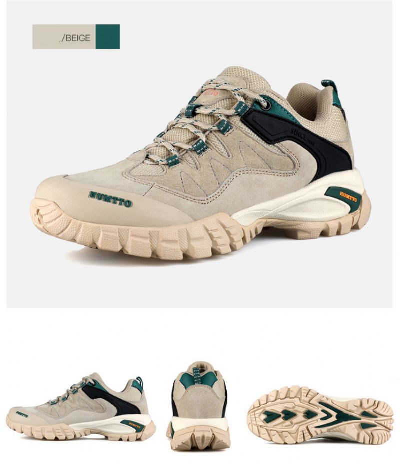 Camacho Skórzane Buty Outdoorowe Dla Obu Płci - Beżowy