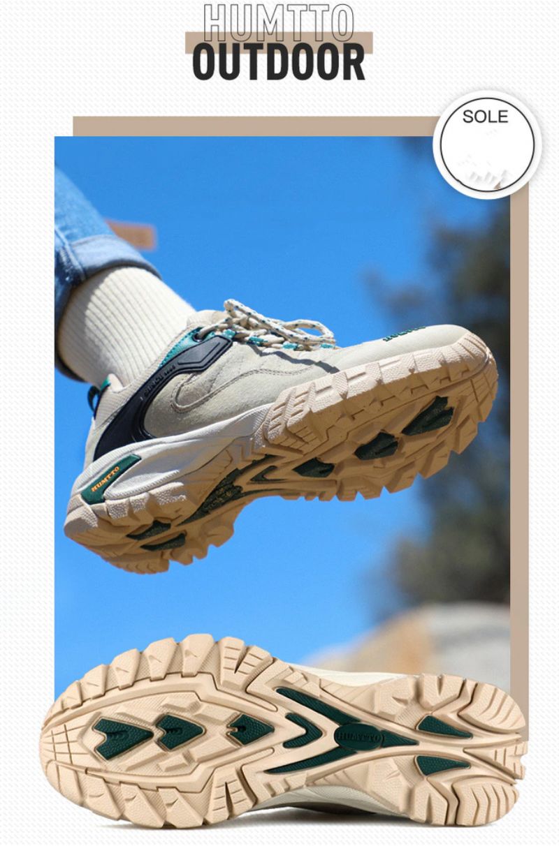 Camacho Skórzane Buty Outdoorowe Dla Obu Płci - Beżowy