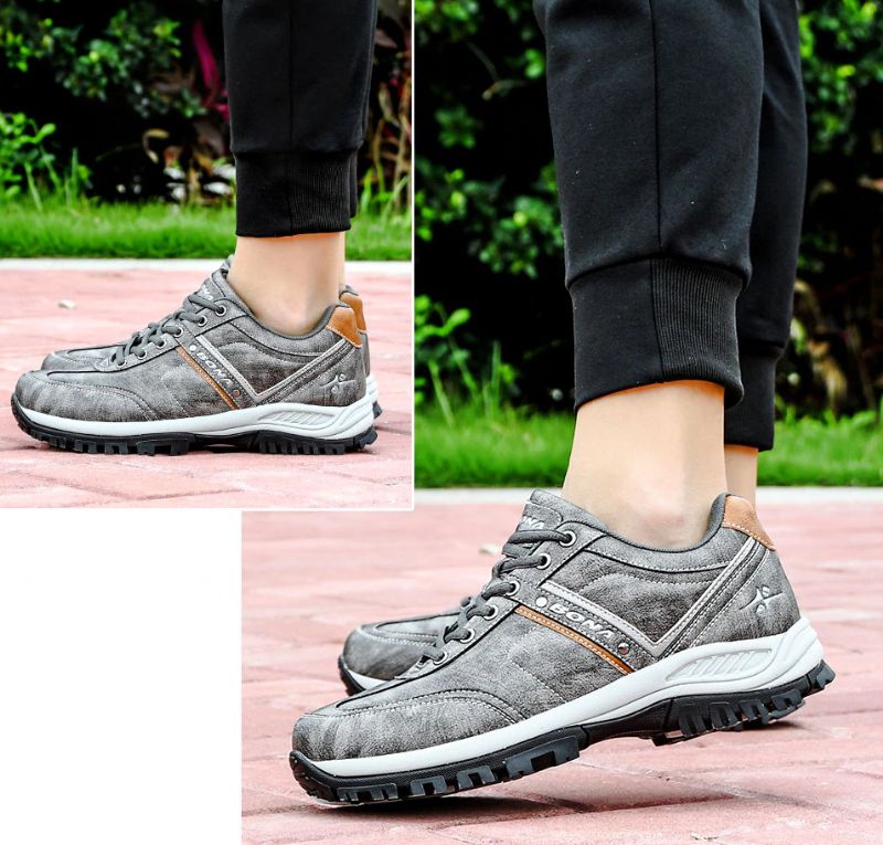 Cameroon Buty Sportowe Męskie - Srebrny