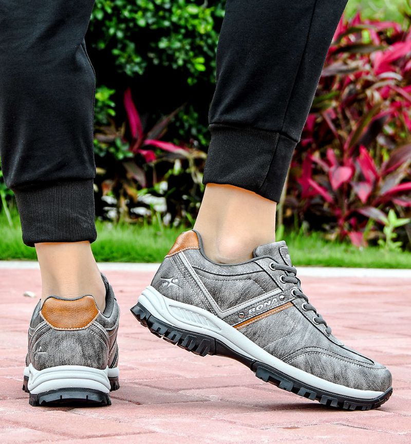 Cameroon Buty Sportowe Męskie - Srebrny