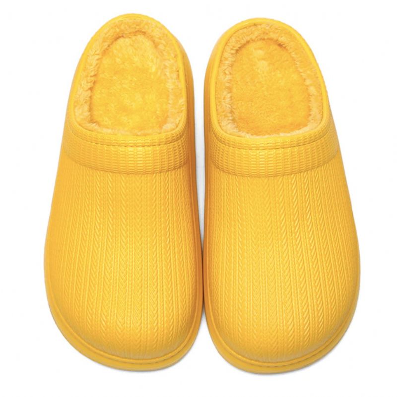 Canaima Damskie Pantofle - Żółty-pantofel