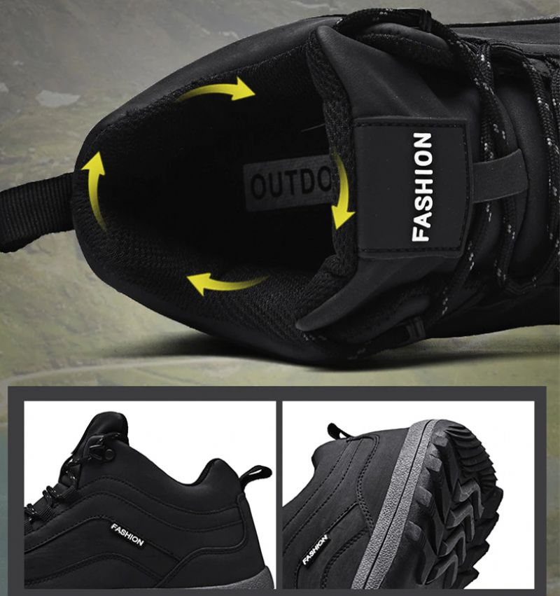 Cardiff Męskie Buty Trekkingowe - Złoty