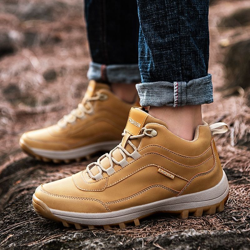Cardiff Męskie Buty Trekkingowe - Złoty
