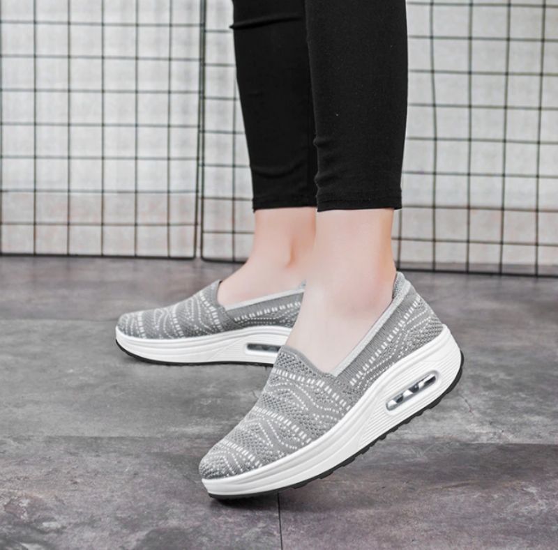 Caribay Damskie Buty Platformowe - Niebieski