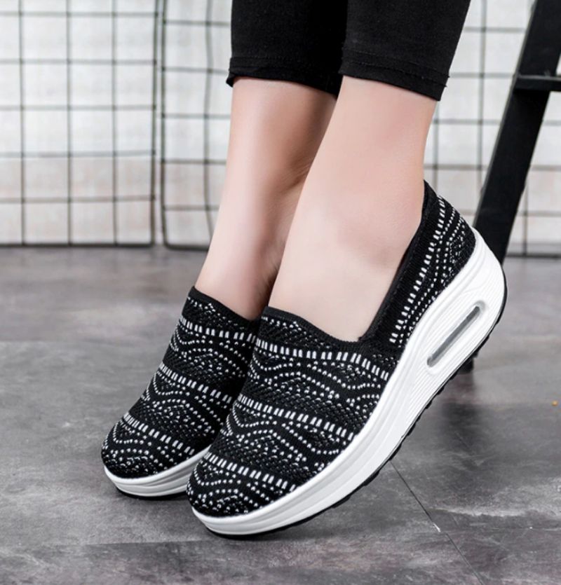 Caribay Damskie Buty Platformowe - Niebieski