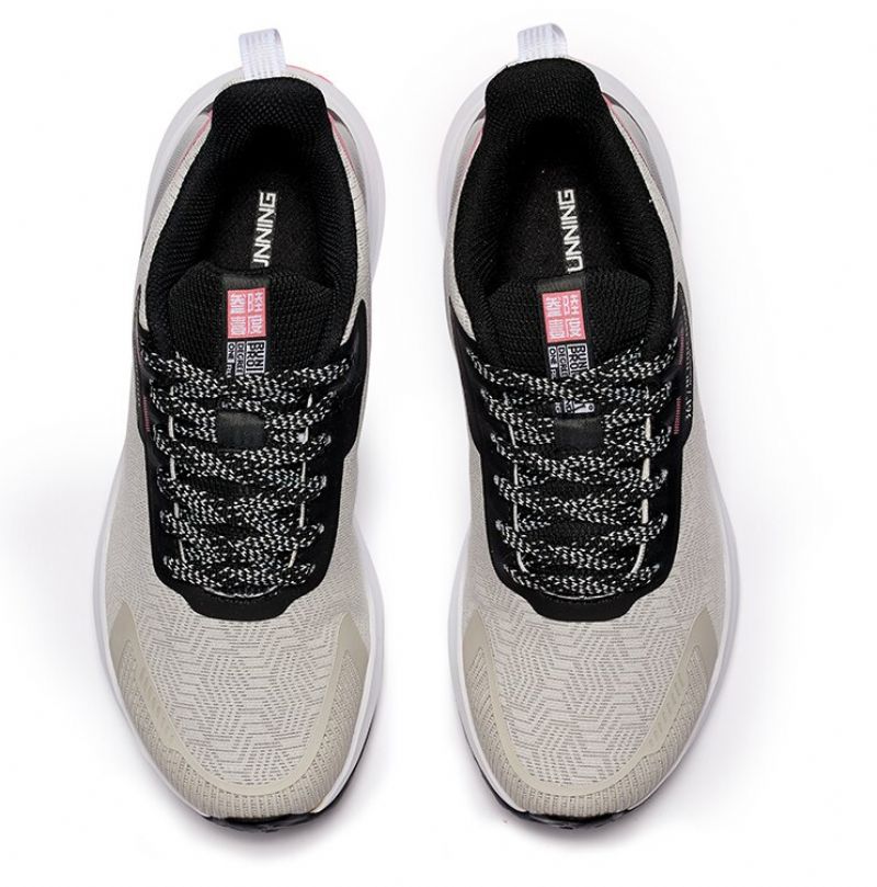 Carl Damskie Oddychające Buty Do Biegania - Biały Lt.Coral