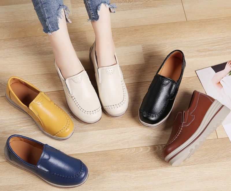 Carlin Damskie Buty Na Platformie - Żółty