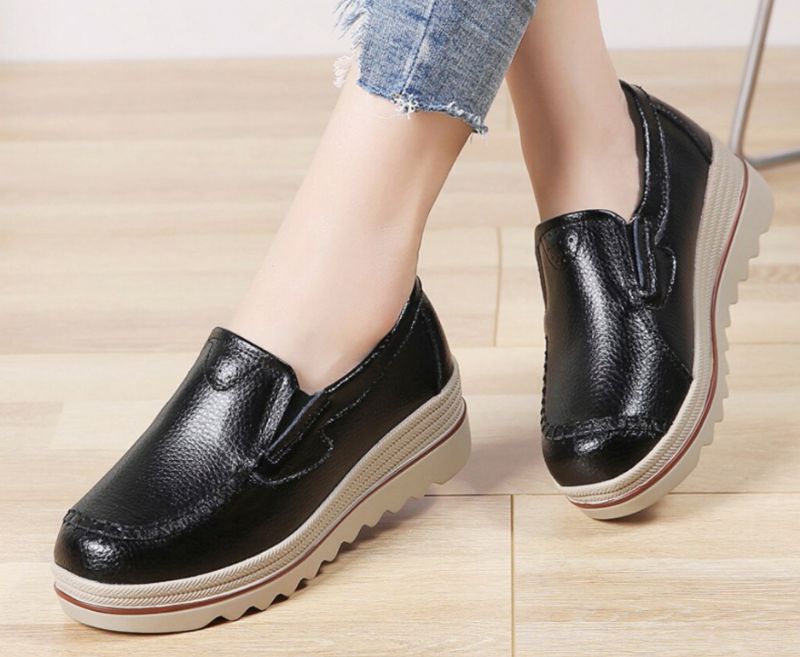 Carlin Damskie Buty Na Platformie - Żółty