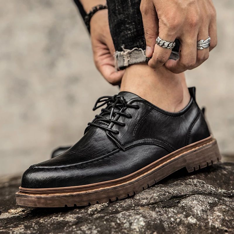 Carlos Męskie Buty Loafer - Brązowy