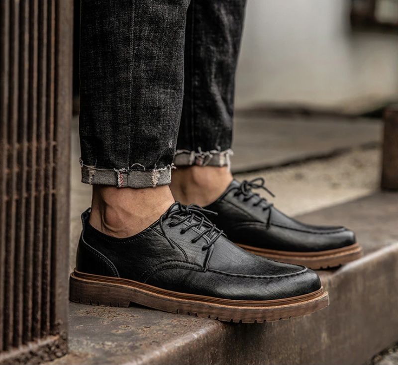Carlos Męskie Buty Loafer - Brązowy