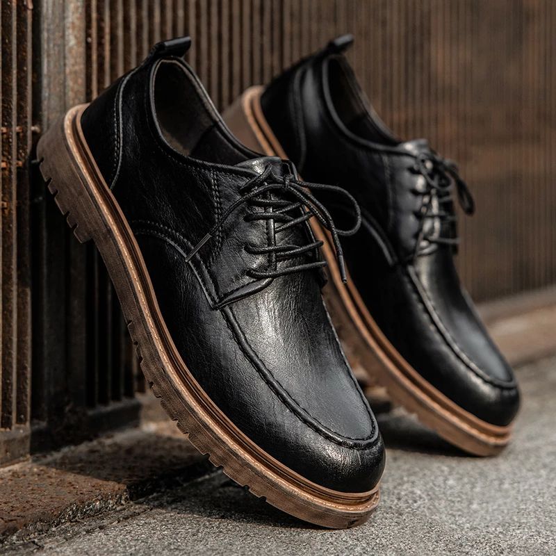 Carlos Męskie Buty Loafer - Brązowy